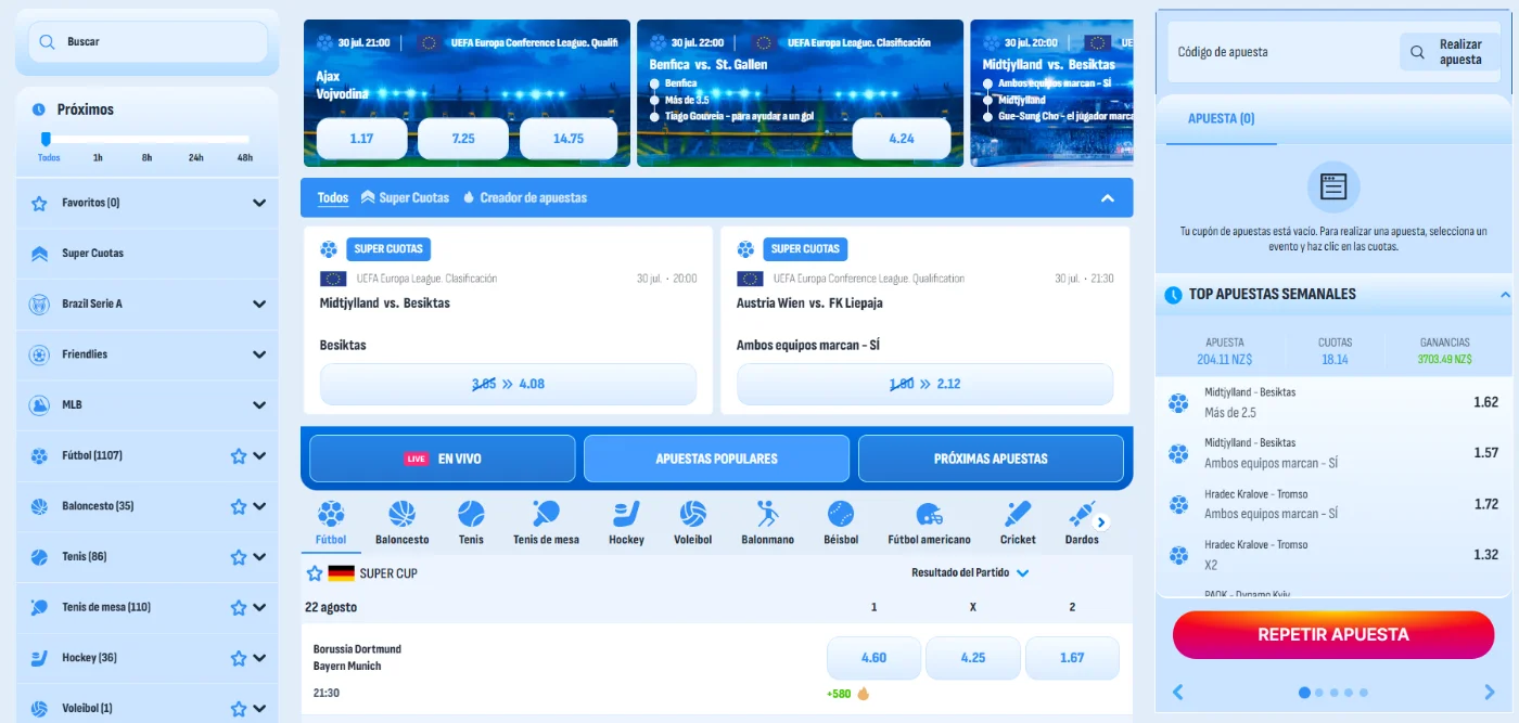 Apuestas Deportivas y eSports en Nomini